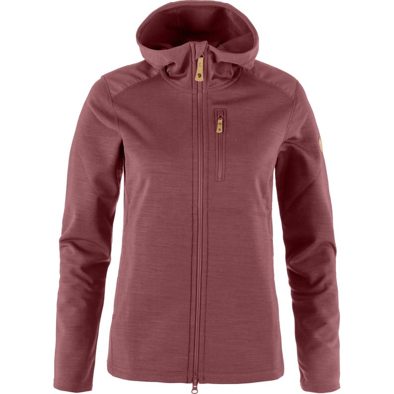 Productfoto van Fjällräven Dames Keb Fleece Hoodie Vest